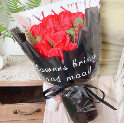 Ein guter Preis. Moderne Umweltschonende Muttertagsgeschenk Handgemachte Seife Blumenstrauß Rosen Nelken für Hochzeitsgeschäfte Online