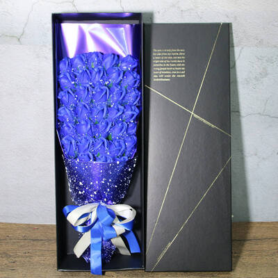 Ein guter Preis. 33 Premium-Rosen Seife Blütenstrauß Geschenk-Box Kreatives Geschenk für Valentinstag Geburtstage Weihnachten & mehr Online