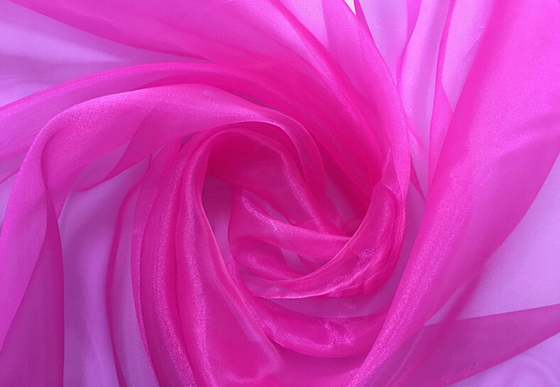 Ein guter Preis. 50GSM Organza Tulle Rollen Anti-statisch für Veranstaltungsdekoration Online