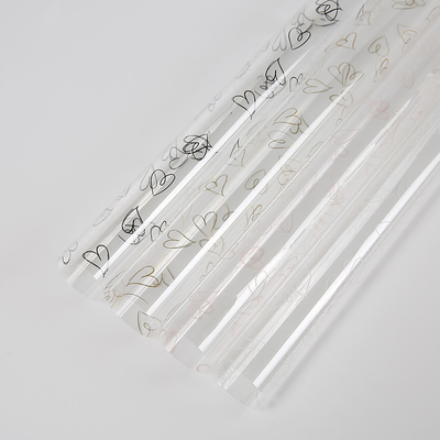 Ein guter Preis. Klarer Florist Clear Wrapping Paper OPP-Floristen-Cellophane Wrap Rolls 58cm*58cm Online