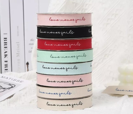 Ein guter Preis. Polyester-Hochzeit kopierte Geschenk-Verpackungs-Band-Rolle 25mmX45Y für Dekoration Online