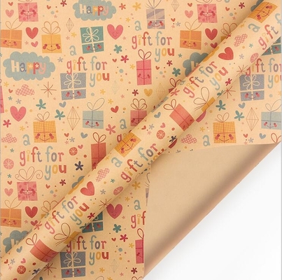 Ein guter Preis. Multifunktions-Weihnachtsweihnachtsgeschenk Browns Kraftpapier wickeln Papier-Rolle 50X70CM ein Online